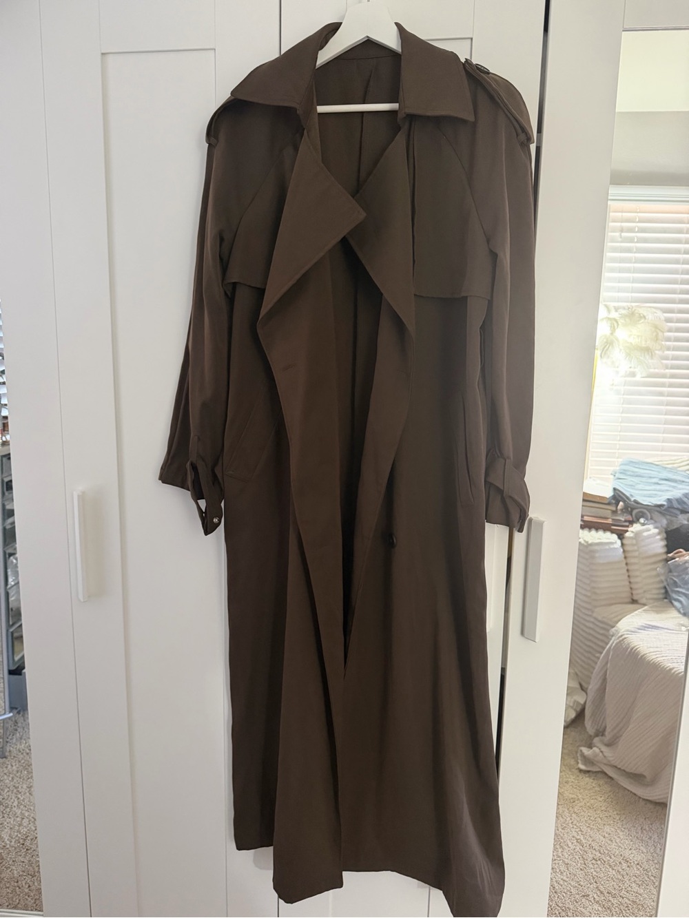 Classic Brown Women’s Trench Coat
